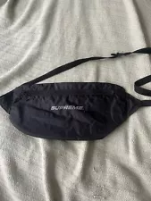 supreme fanny pack black