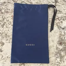 Gucci Blue Dust Bag Carrying Pouch for Glasses Sunglasses or Small Accessories