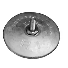 Tecnoseal R1 Rudder Zinc Twin Disc Anodes 47mm for Rudders, Trimtabs and Hulls