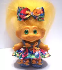 Troll Doll Clothes For 2 1/2" or 2 3/4" DAM CROCHET OUTFIT COMBINE SHIPPING NEW