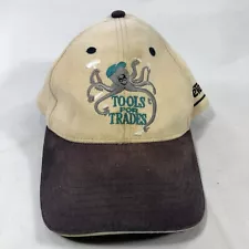 TAPE TECH HAT CAP TOOLS FOR TRADES ADJUSTABLE ONE SIZE FITS MOST DISCOLORED OSFM