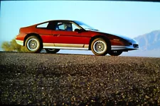 1987 PONTIAC FIERO GT Vintage press Photo Slide