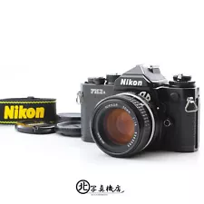 S/N312xxx [OPT MINT] Nikon FM3A Black 35mm Film Camera Ai-s 50mm f1.4 Lens JAPAN