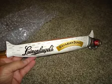 LEINENKUGEL CANOE BEER Tap Handle BIG TAP SALE READ DESCR LG BAVARIAN DUNKEL