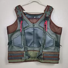 Leather Vest Mens Sz 3XL Bane The Dark Knight Rises Tom Hardy Batman Cosplay