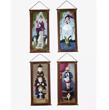 Disney The Haunted Mansion Stretching Room Portrait Hanging 15x34 Set- RARE-NWT