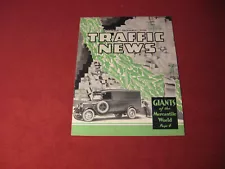 1930 Federal Traffic News Rig Semi Truck Sales Brochure Booklet Catalog