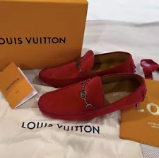 red louie loafers