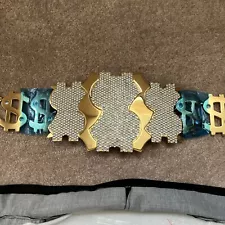 WWE Authentic Million Dollar Championship Replica Title Belt Wrestling Adult New