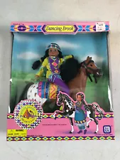 1994 Dancing Brook Native American Heartland Kid Kore Doll & Horse NOS