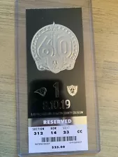 oakland raider tickets for sale