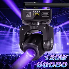 120W LED Moving Head Light RGBW Gobo Beam Stage DMX Spot Lighting DJ Disco Club