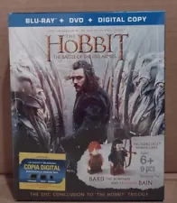 The Hobbit: The Battle of the Five Armies Blu-ray w/ Lego Figures Bard and Bain