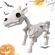 Red Shed horse Skeleton Halloween Decoration Prop Reusable Halloween Ornaments