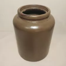 Antique Tall Brown Red Wing Stoneware Co Minnesota Pottery Kitchen Crock Storage