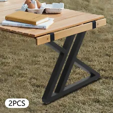 18''X16'' Metal Table Legs Coffee Table Bench Desk Legs DIY Furniture Set of 2