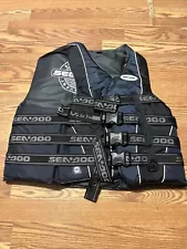 Mens XXL Seadoo Jet-Ski Jacket Life Vest Boat Smart Bombardier