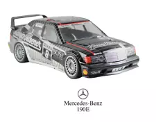 1:10 RC Clear Lexan Body KIT - Mercedes 190E with extras + Konig Pilsener Livery