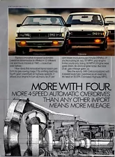 VINTAGE 1981 TOYOTA SUPRA CELICA 2 PAGE PRINT AD