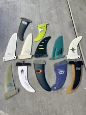 A Lot 12 Units Vintage Windsurfing Fin ( See Pictures )