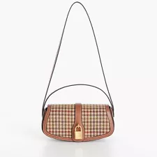 CELINE 1750$ Multicolor Tabou Clutch On Strap Bag - Tweed & Calfskin