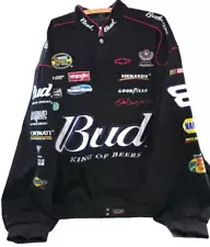 New Listing6XL NASCAR Cup Chase Authentic Jacket JH Design Bud Snap-On Dale Earnhardt Jr 8