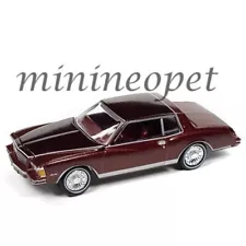 JOHNNY LIGHTNING 1979 CHEVROLET MONTE CARLO 1/64 DIECAST BURGUNDY JLSP249 A