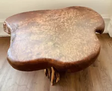 redwood burl table