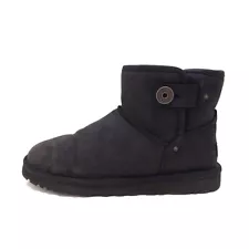 Auth UGG Beni 1014860 Black Mouton - Men's Boots