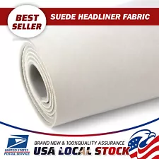 79"x59" Suede Headliner Material Fabric For Car Roof Liner Replacement