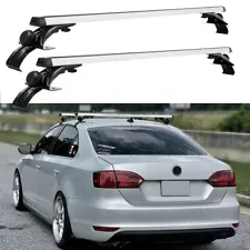 For VW Jetta GLI 2010-2018 48" Roof Rack Cross Bars Luggage Kayak Cargo Carriers