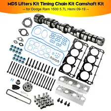 MDS Lifters Kit Timing Chain Kit Camshaft Kits for Dodge Ram 1500 5.7 Hemi 09-19