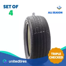 Set of (4) Used 275/45R20 Continental CrossContact LX Sport TO ContiSilent 11... (Fits: 275/45R20)