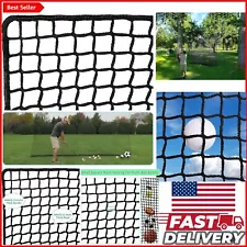 10x20ft Nylon Golf Practice Netting - Heavy Duty Barrier for Indoor/Outdoor Use