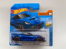 Hot Wheels Corvette C7 Z06 Convertible Blue #5/365 2018 sealed