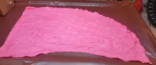 (( 11 )) COLOR GUARD SWING FLAGS - Bright Pink - Used - 40" x 55"