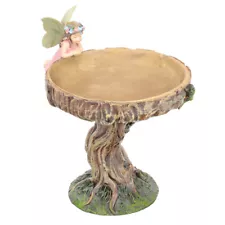 Bird Baths for Outdoors Clearance Sale Large Bowl Angel Feeder Assorted Color