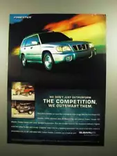 2002 Subaru Forester Ad - We Outsmart Them