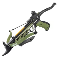 80lb Self Cocking Alligator Pistol Crossbow Fiberglass with Forearm Grip