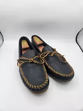 minnetonka Driver moccasins Black 979 Size 10.5 Men