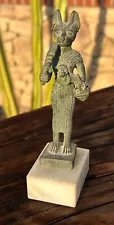 1964 AMR Alvin Museum Reproduction Egyptian Cat Goddess Bastet Statue Sculpture