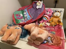 My Little Pony Stranger Things Backpack And Plushies