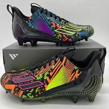 Adidas Adizero 12.0 Mismatch Football Cleats Black Purple IG9569 Mens Sizes #1