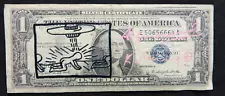 A. Warhol/K. Haring 1 Dollar Banknote Signed, Sketched, Certificate, Limited!