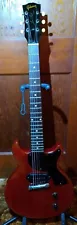 1958 Gibson Les Paul Junior Electric Guitar Cherry Double Cutaway All Original !