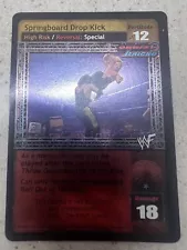 WWF WWE Raw Deal Trading Card Game - foil Card Lot