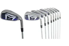 AGXGOLF Mens SAME LENGTH Graphite Irons Set 4-PW; Choose Flex, ALL Lengths RH