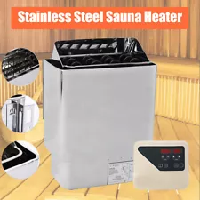 Electrical Control Sauna Heater 6/9kw 220-240v For Sale Dry Steam Sauna Stove US