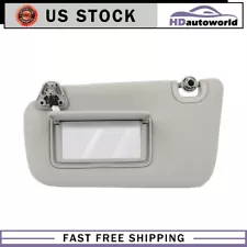 268-11645L For Nissan Sentra LEAF 12-19 Driver Side Gray Sun Visor W/Sunroof (For: 2012 Nissan LEAF)