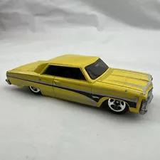 Hot Wheels 1965 '65 Chevy Malibu in Yellow with 5 Spokes